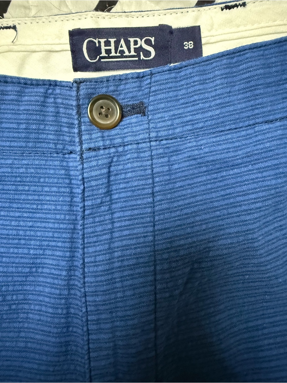 Chaps Men's Royal Blue Shorts - Picture 2 of 6